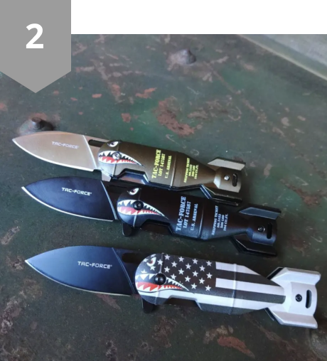 TAC-FORCE Shark Bomb Knife
